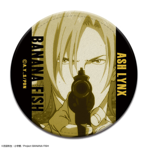 『BANANA FISH』レザーバッジ デザイン06(アッシュ・リンクス/D)【202509再販】